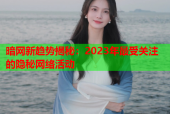 暗网新趋势揭秘：2023年最受关注的隐秘网络活动