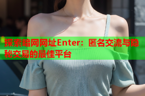 探索暗网网址Enter：匿名交流与隐秘交易的最佳平台