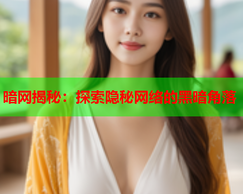 暗网揭秘：探索隐秘网络的黑暗角落  第1张