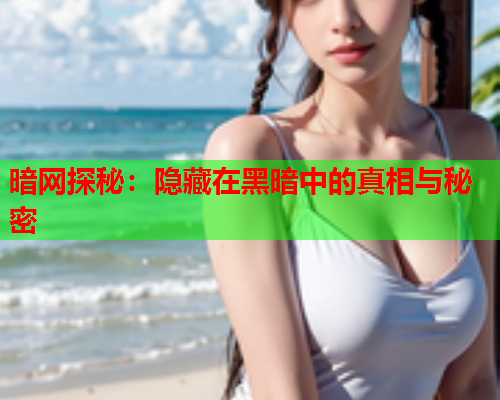 暗网探秘：隐藏在黑暗中的真相与秘密  第1张