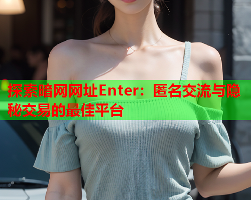 探索暗网网址Enter：匿名交流与隐秘交易的最佳平台  第1张