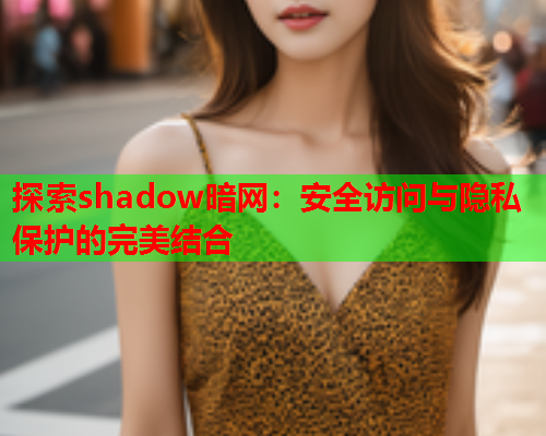 探索shadow暗网：安全访问与隐私保护的完美结合  第1张