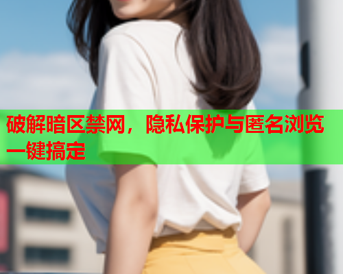 破解暗区禁网，隐私保护与匿名浏览一键搞定  第1张